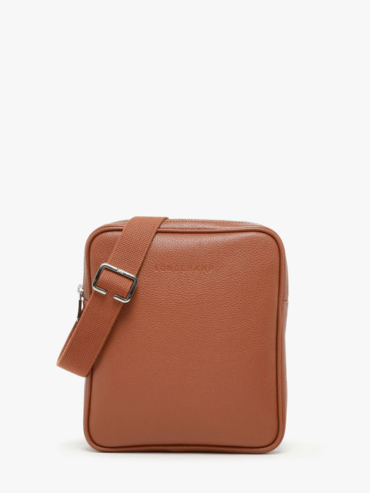 Longchamp Le foulonné Cross bodytas Bruin